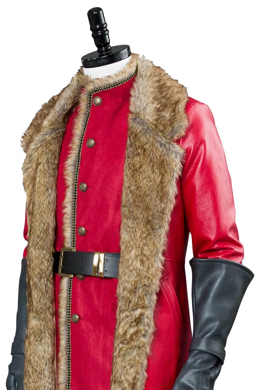 2018 Movie The Christmas Chronicles Santa Claus Outfit Cosplay Costume
