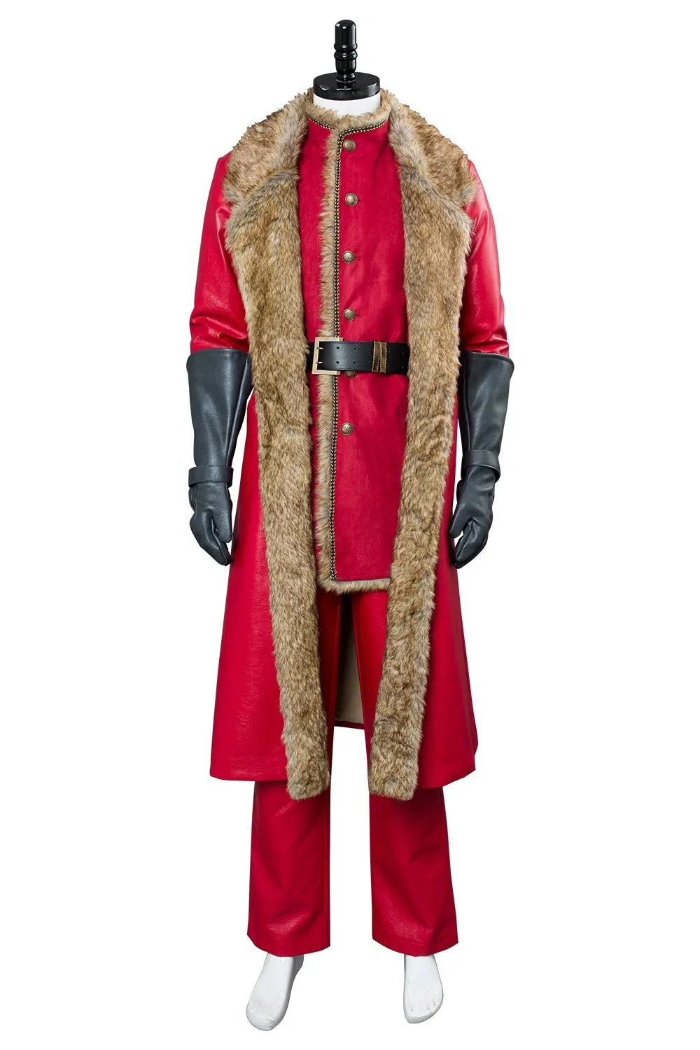 2018 Movie The Christmas Chronicles Santa Claus Outfit Cosplay Costume