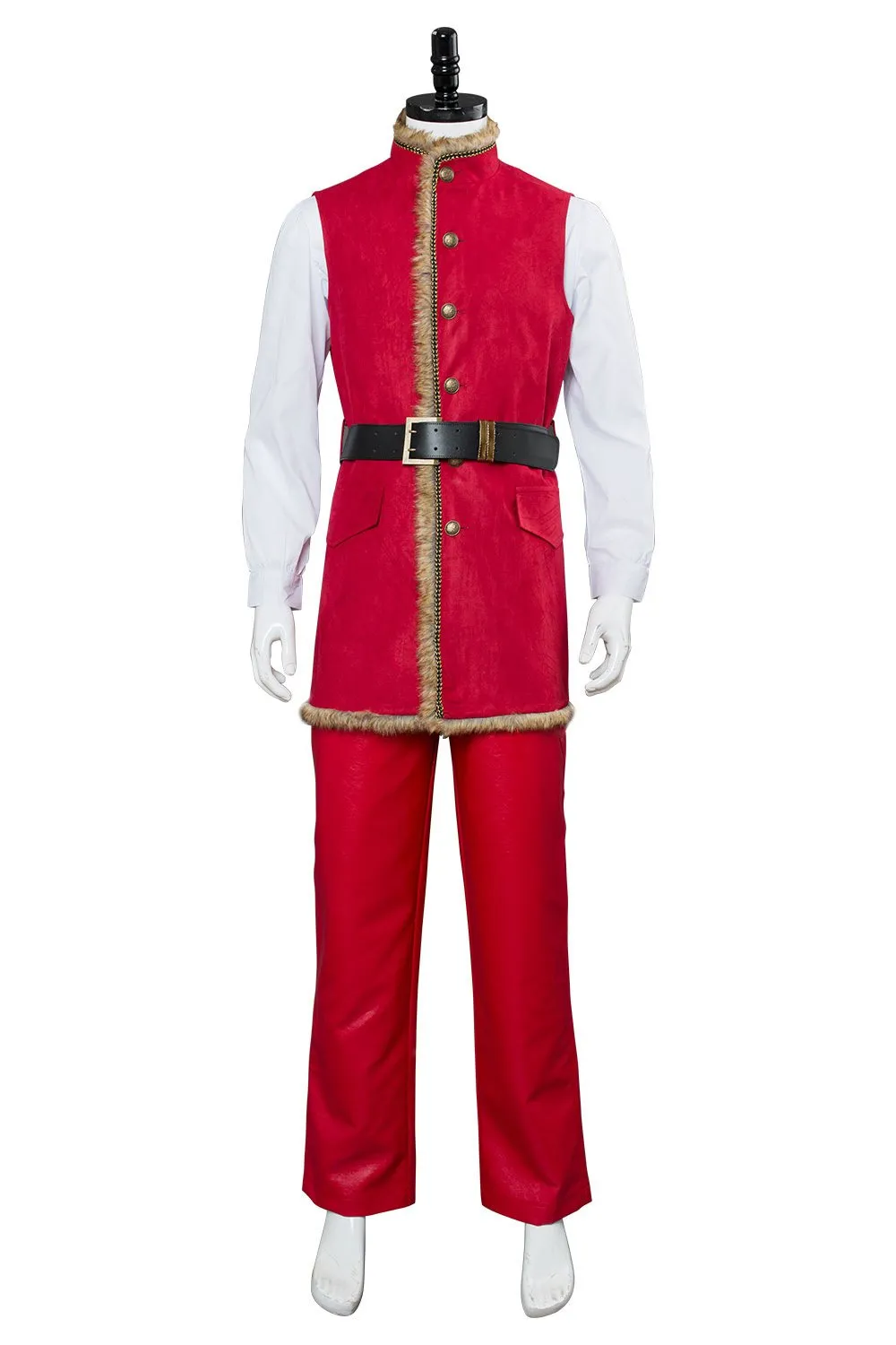 2018 Movie The Christmas Chronicles Santa Claus Outfit Cosplay Costume