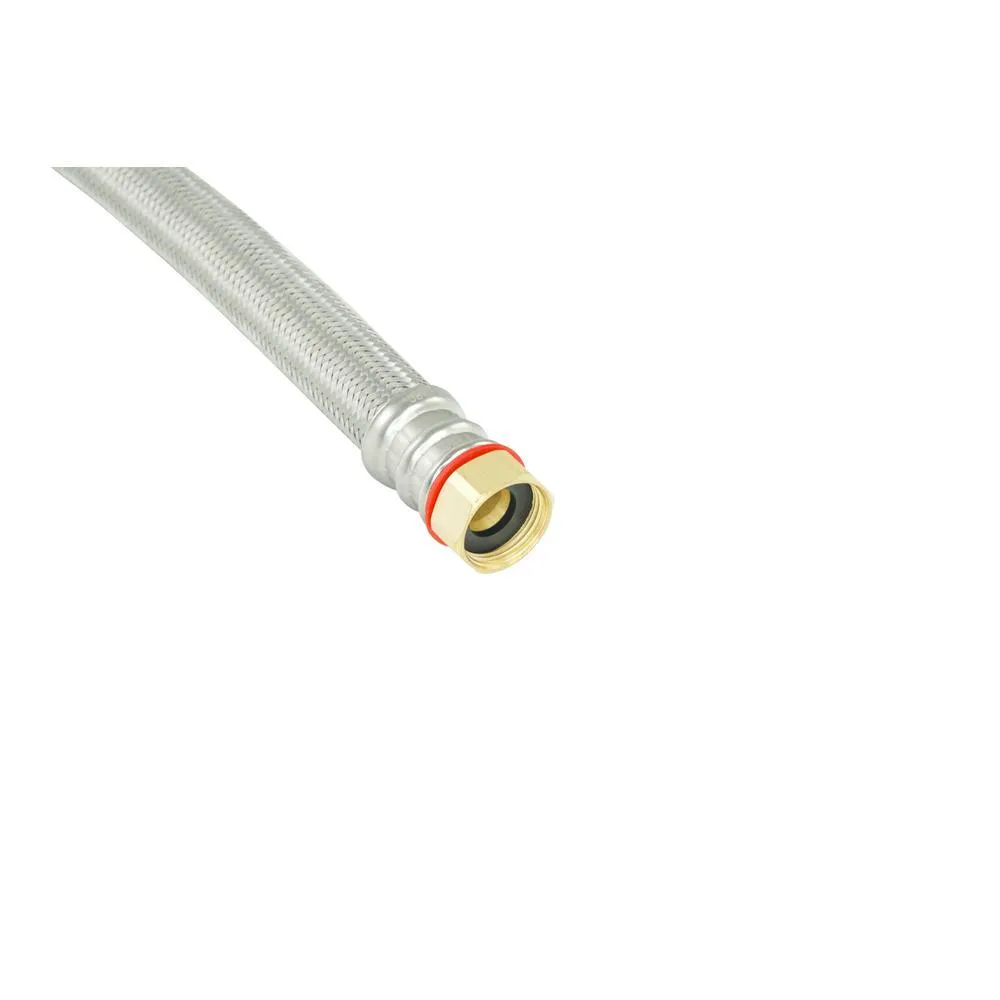 3/4 in. FIP x 7/8 in. Compression x 18 in. Stainless Steel Water Heater Supply Line