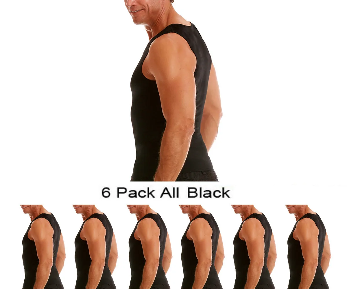 6-Pack Insta Slim Compression Muscle Tank MS0006 by InstantFigure - InstaSlim - InstantRecoveryMD