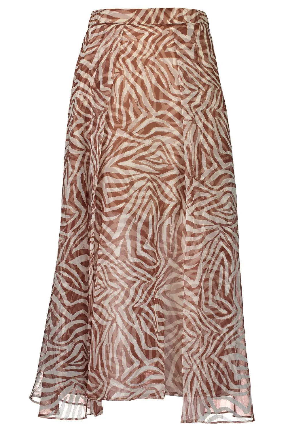 Abstract Layered Skirt