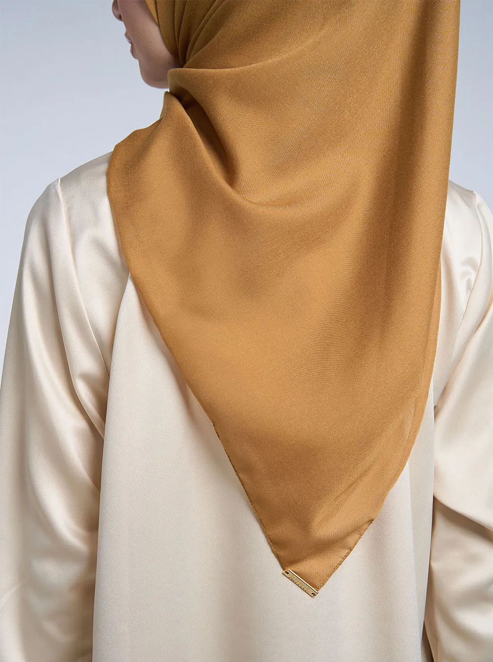 AIRY VOILE SCARF PLAIN HARVEST GOLD