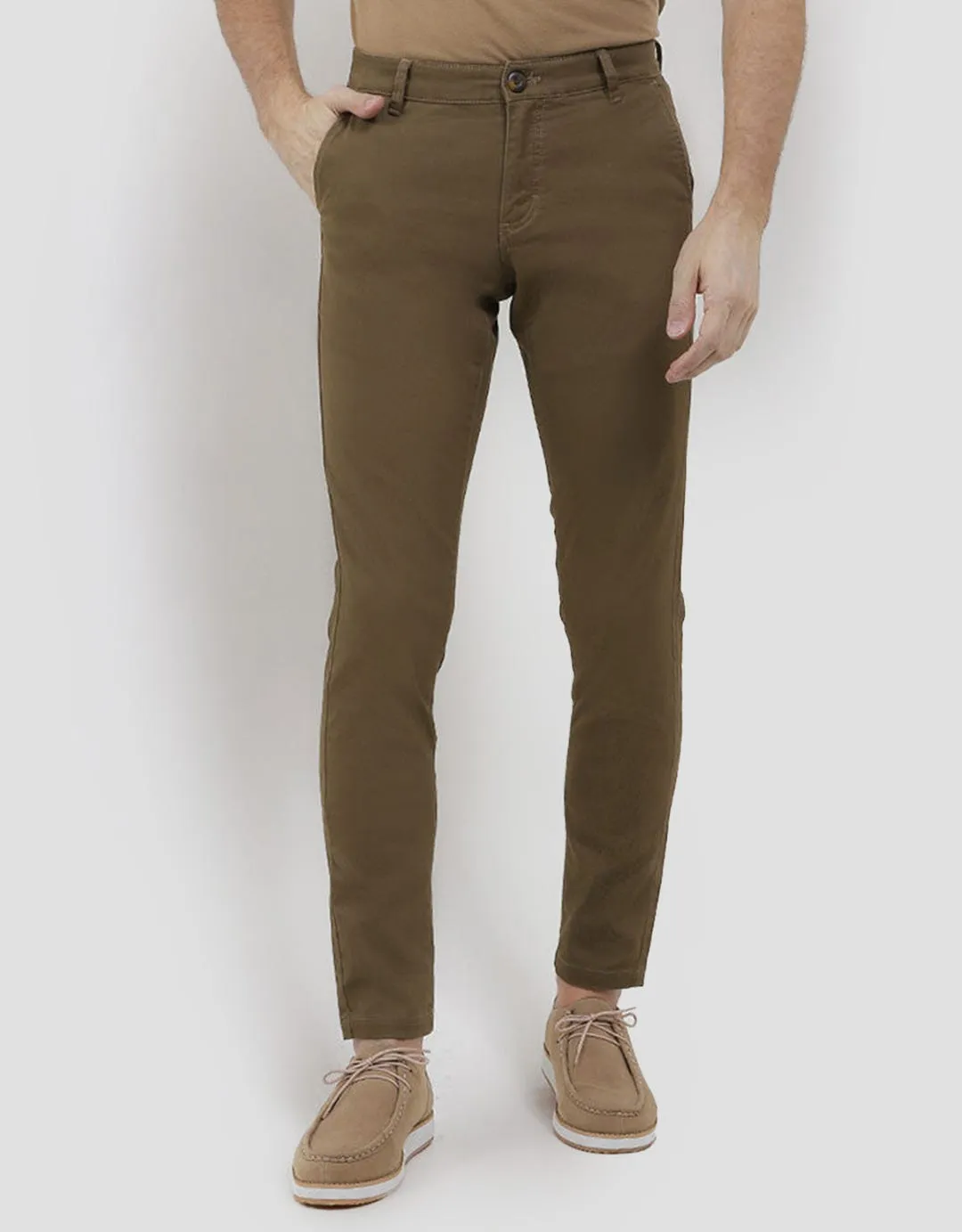 Andrew Smith Casual Look Celana Chinos Pria