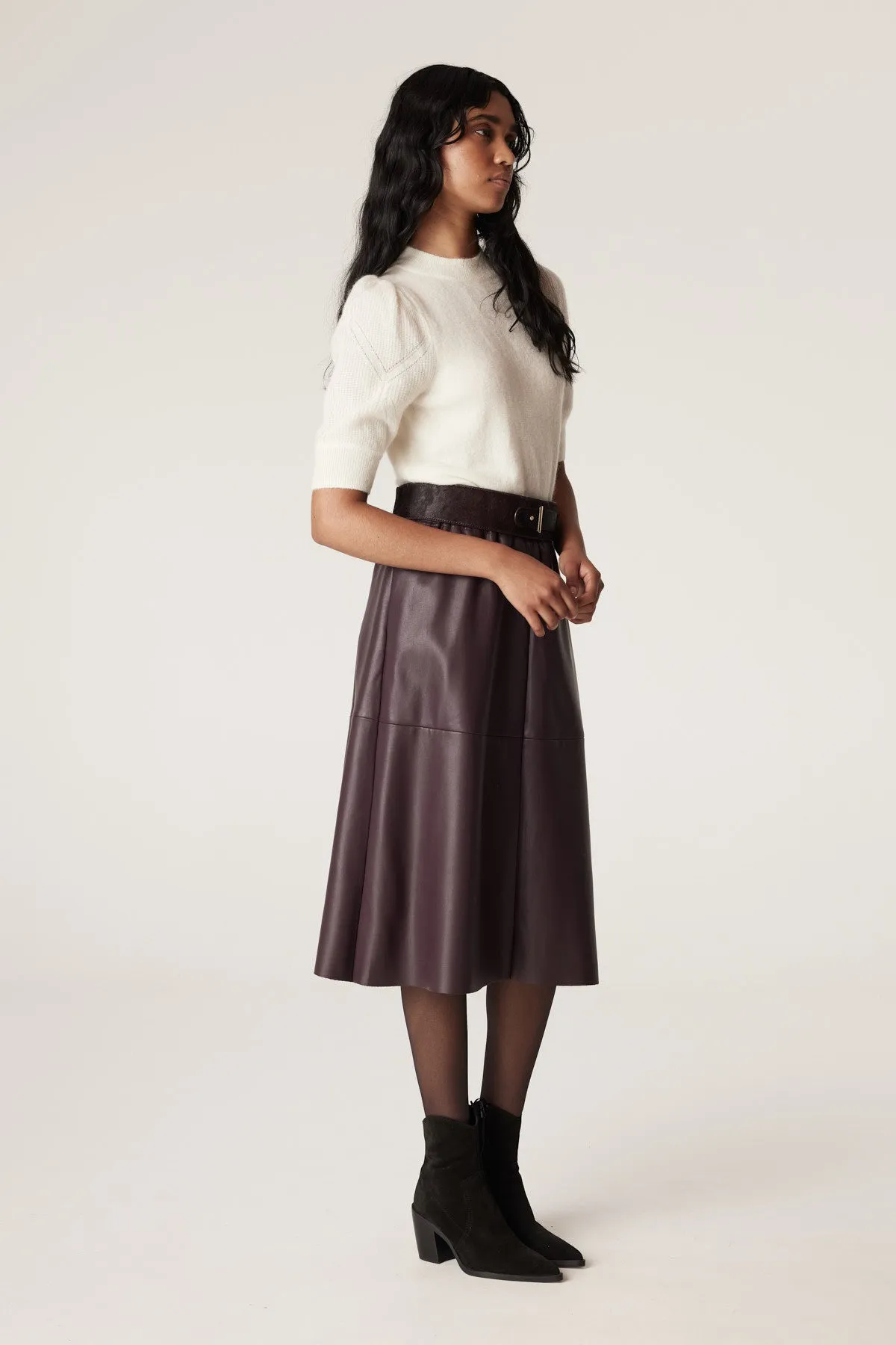 Arlo Vegan Skirt - Shiraz