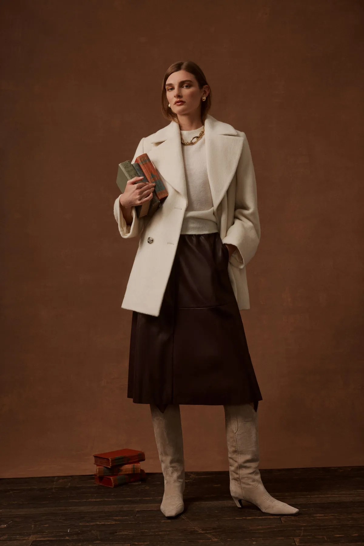 Arlo Vegan Skirt - Shiraz