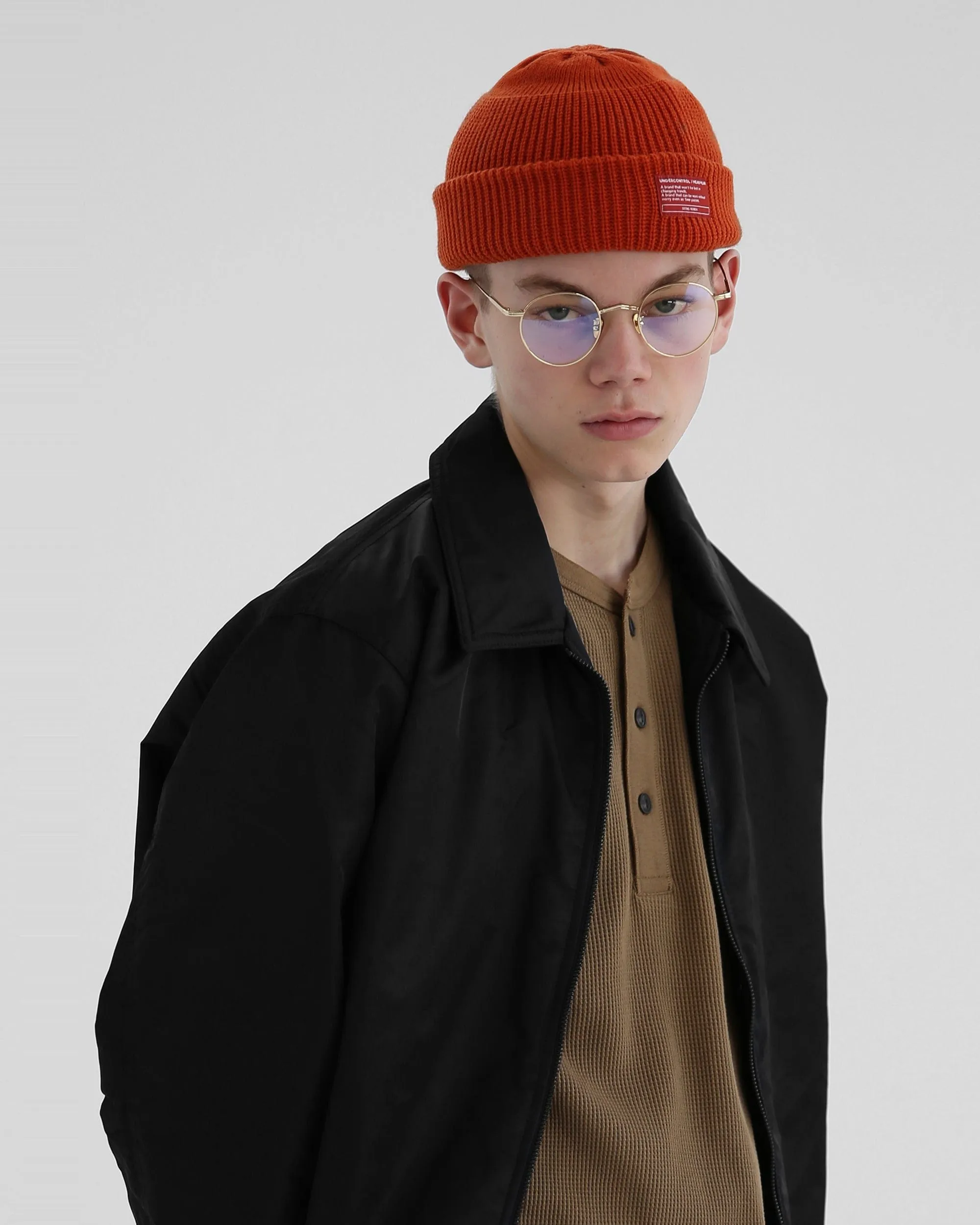 BEANIE / MONK FIT / ORANGE