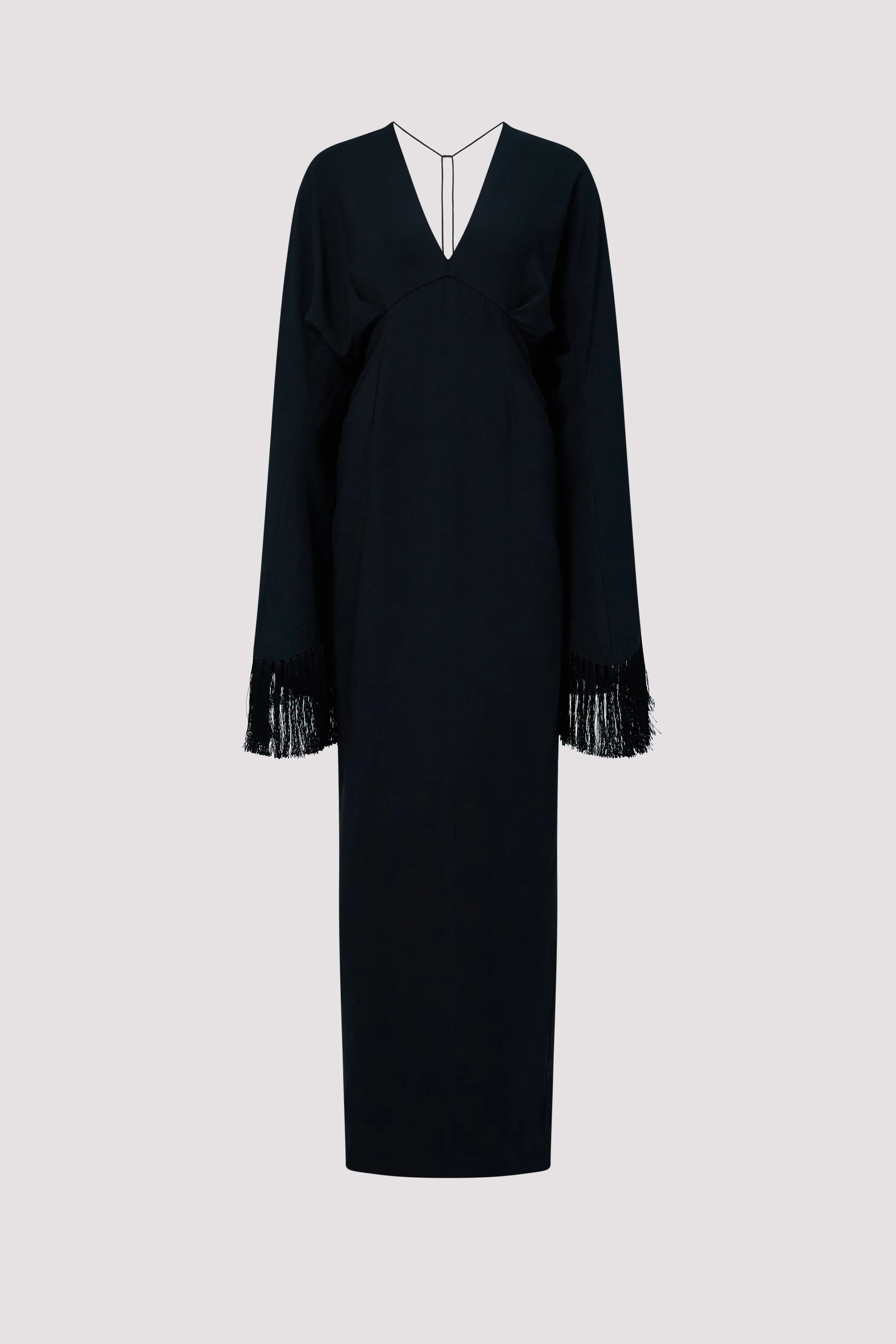 Black Fringed Magnifique Dress