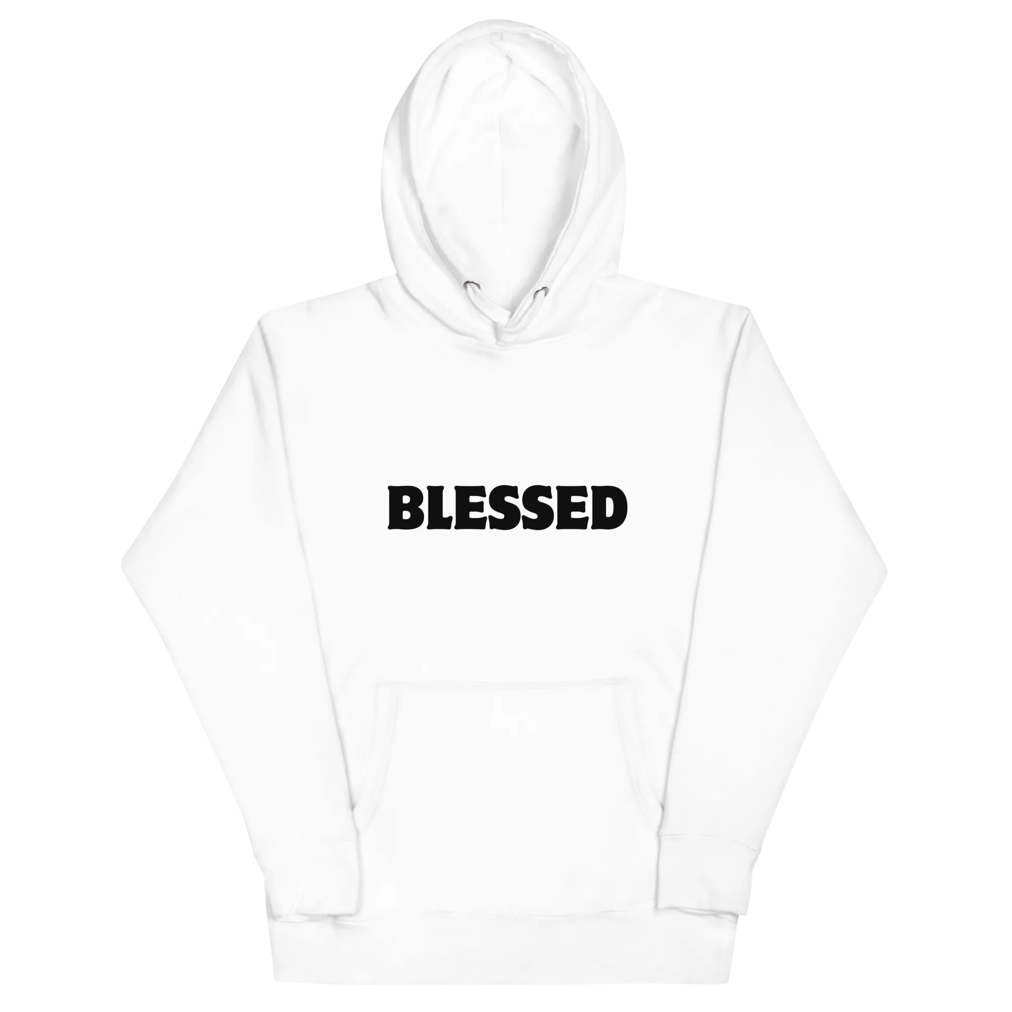 BLESSED hoodie in White