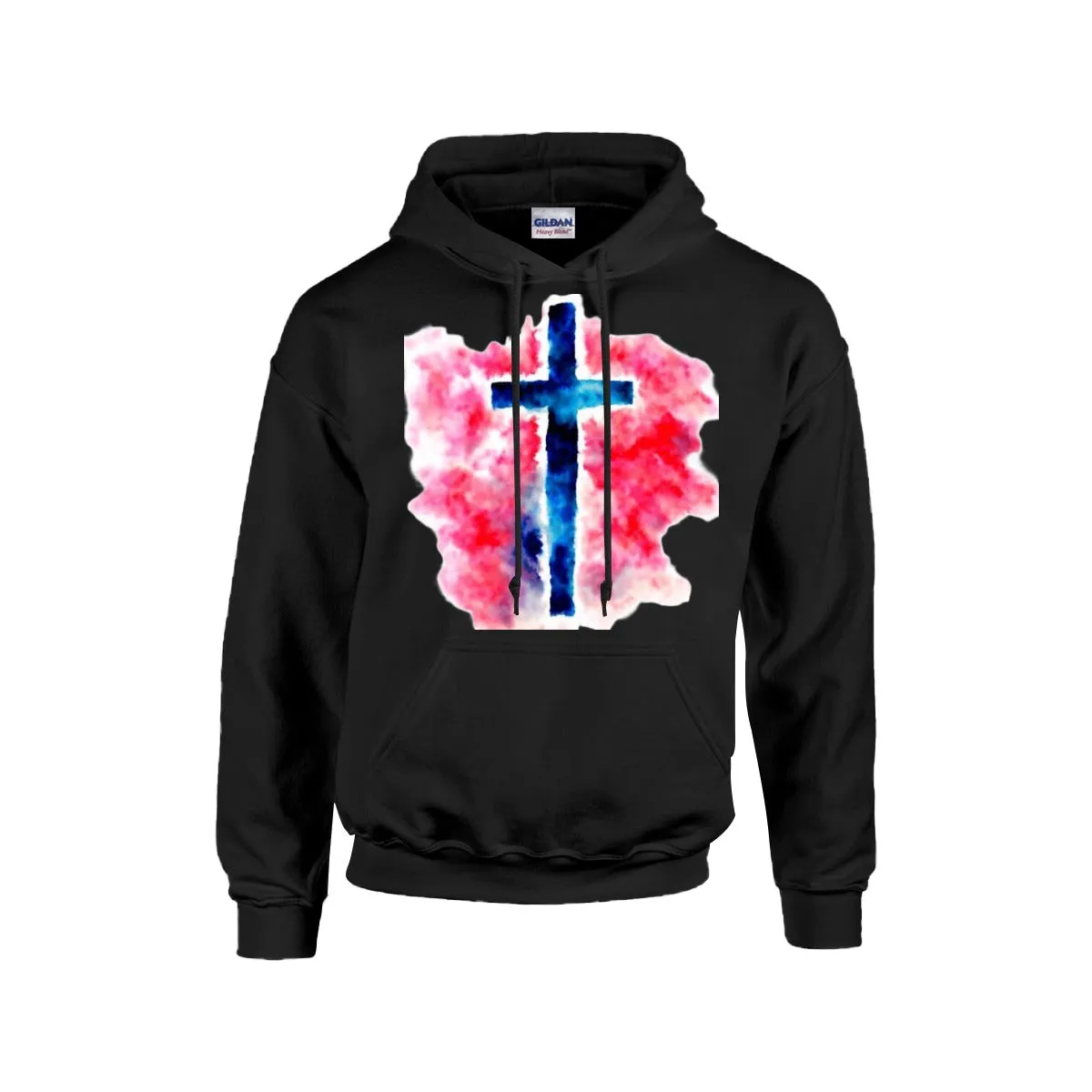 BLUE CROSS Hoodie For The USA |Gildan 18500