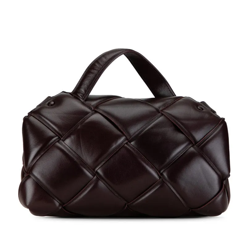 Bottega Veneta Leather Maxi Intrecciato Shoulder Bag