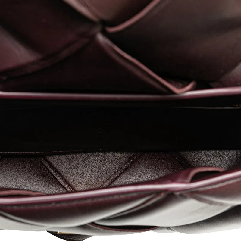 Bottega Veneta Leather Maxi Intrecciato Shoulder Bag