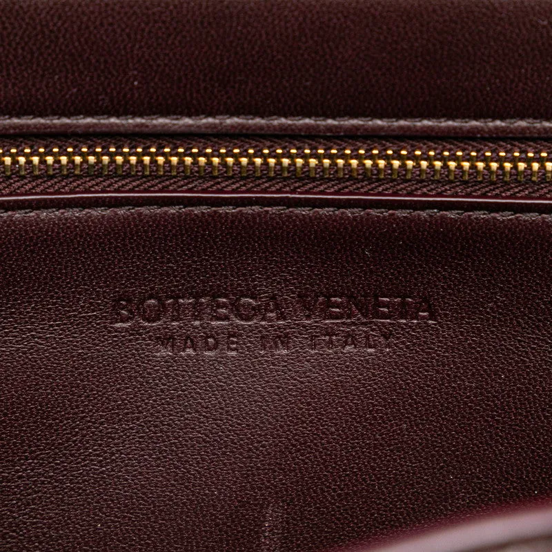 Bottega Veneta Leather Maxi Intrecciato Shoulder Bag