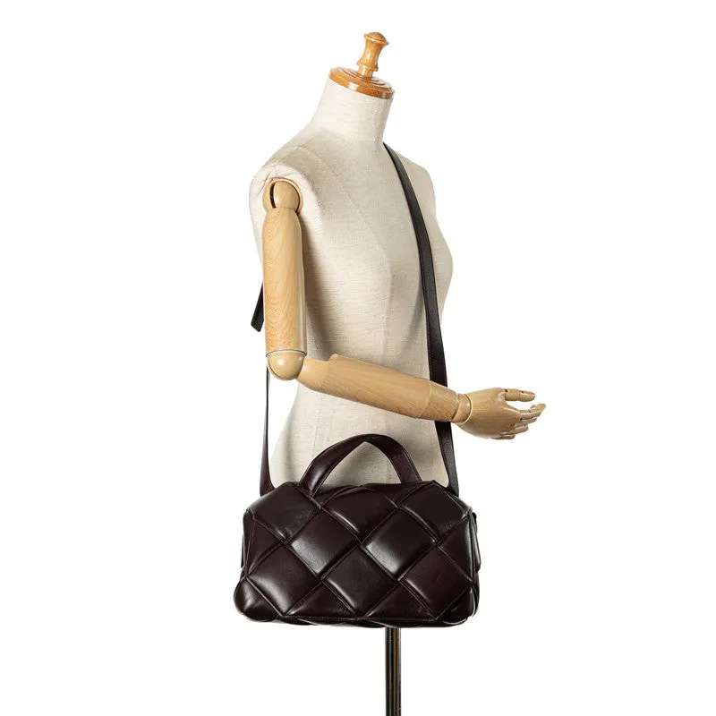 Bottega Veneta Leather Maxi Intrecciato Shoulder Bag