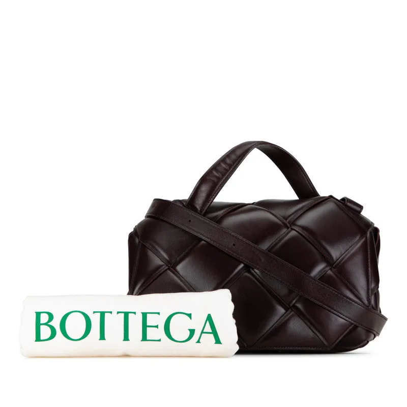 Bottega Veneta Leather Maxi Intrecciato Shoulder Bag