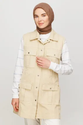 Canyon Pleated Bamboo Square Scarf