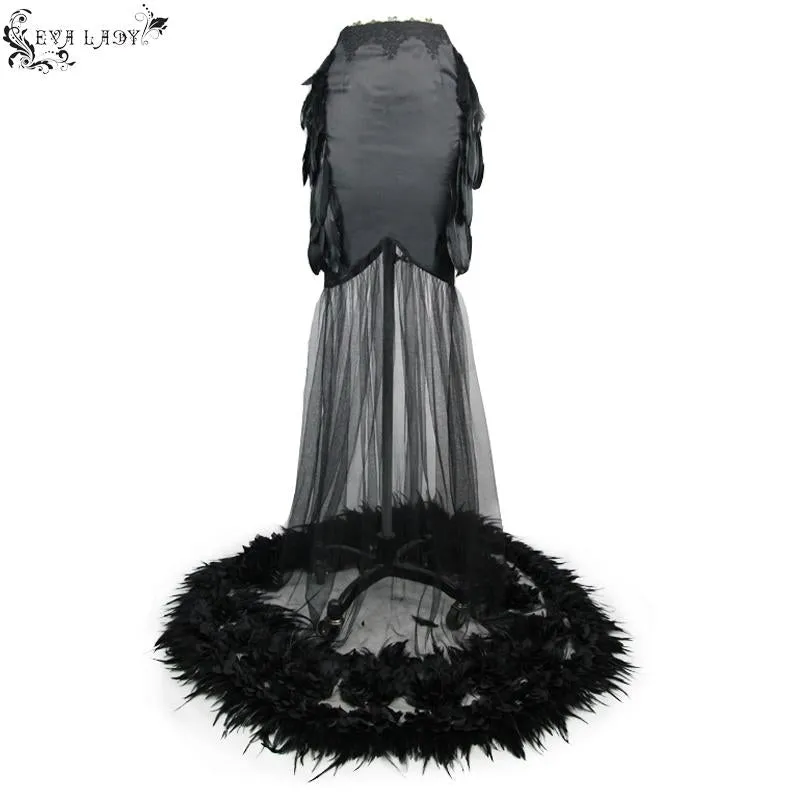'Catharsis' Gothic Fishtail Skirt
