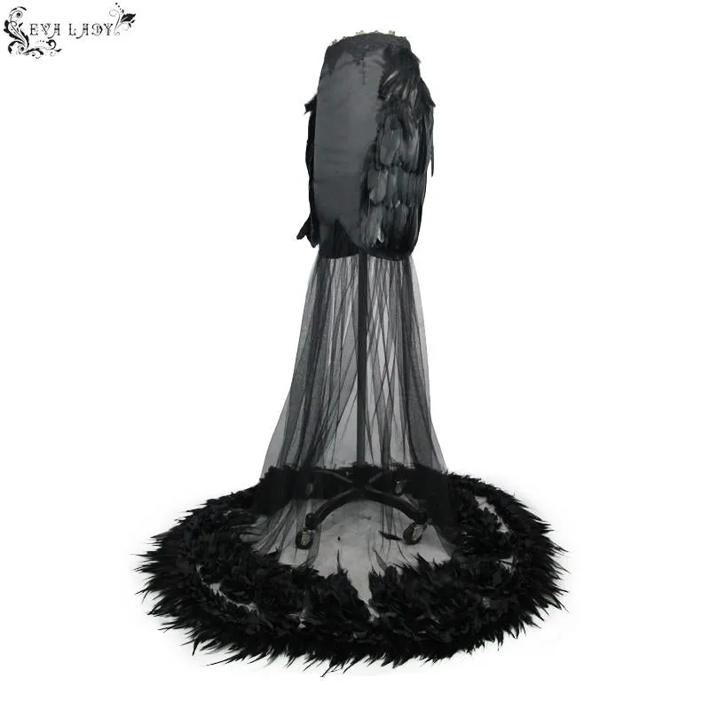 'Catharsis' Gothic Fishtail Skirt