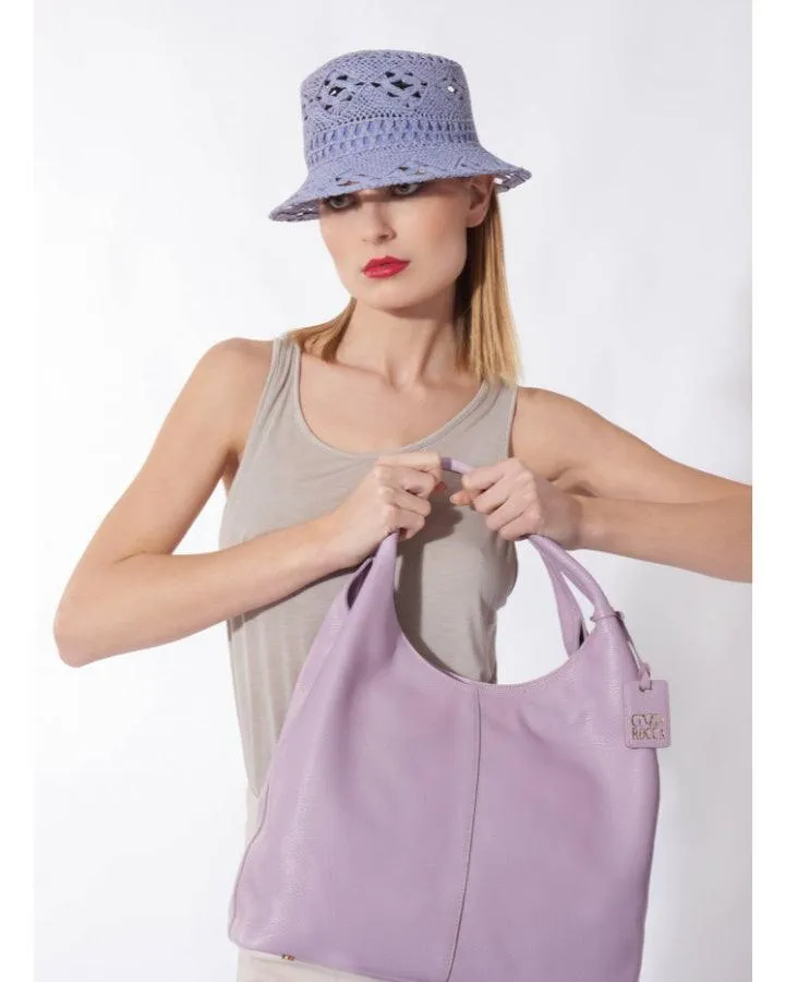 Cinzia Rocca Maxi Leather Shoulder Bag