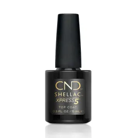 CND SHELLAC EXPRESS5 TOP COAT 15 ml (0.5 fl oz)