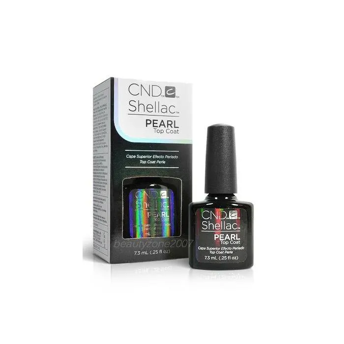 CND Shellac PEARL Top Coat 0.25oz