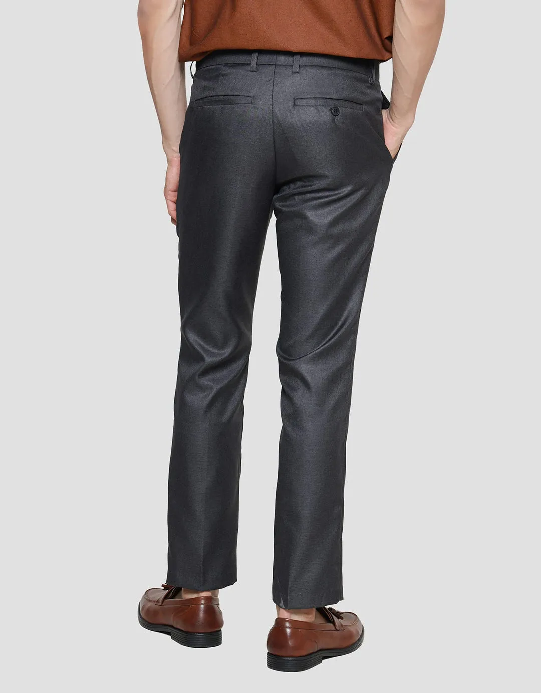 Cole Textured Celana Panjang Slim Pria