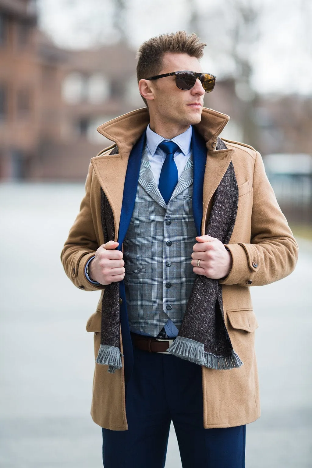 Custom Overcoat | Cavani Fabric