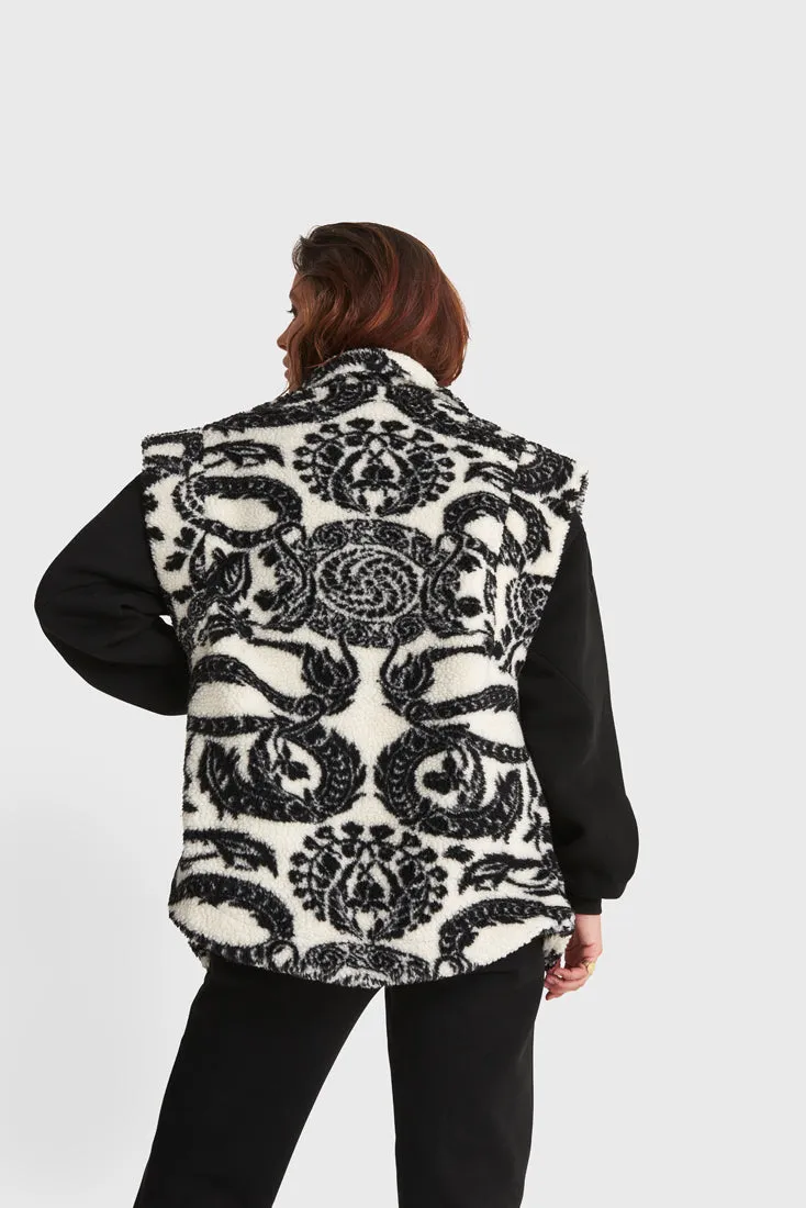 Dragon teddy waistcoat
