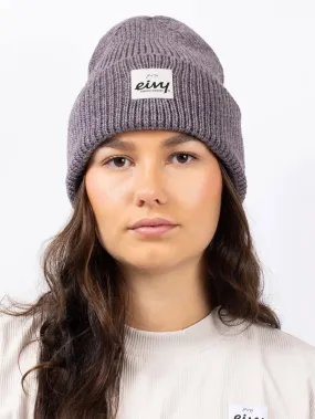 Easter Rib Wool Grey Melange Beanie