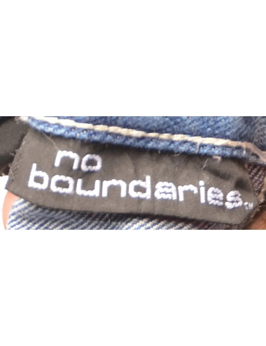 Embroidered Bootcut Jeans - W28 L31