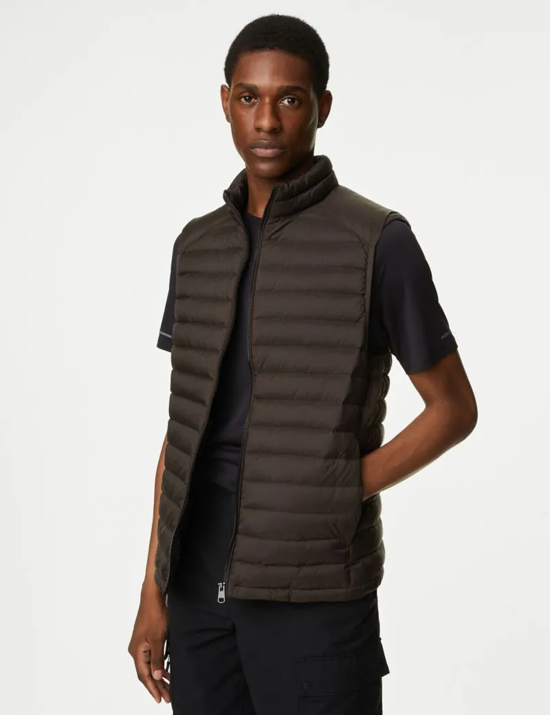 Feather and Down Gilet with Stormwear™