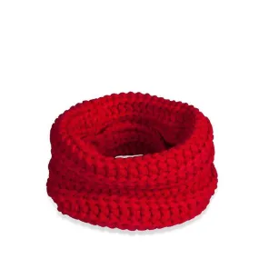 FINAL SALE Red Infinity Scarf for Dogs - XS/S