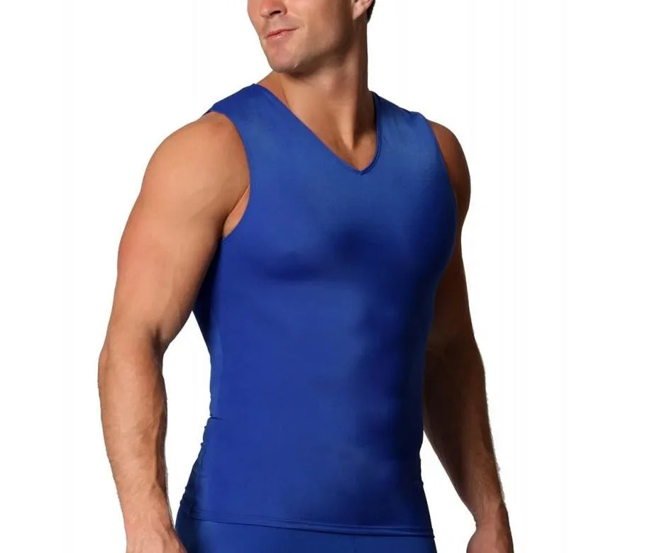Insta Slim Activewear Compression Sleeveless V-Neck Tank VA00N1 by InstantFigure - InstaSlim - InstantRecoveryMD