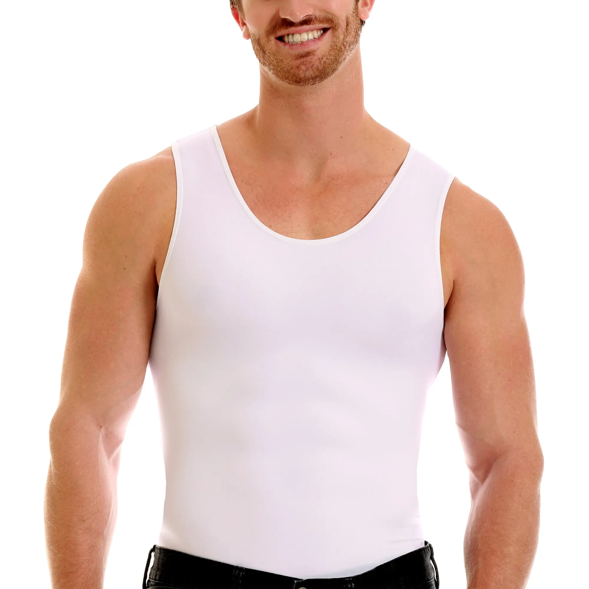 Insta Slim Big & Tall Compression Muscle Tank MS0001BT by InstantFigure - InstaSlim - InstantRecoveryMD