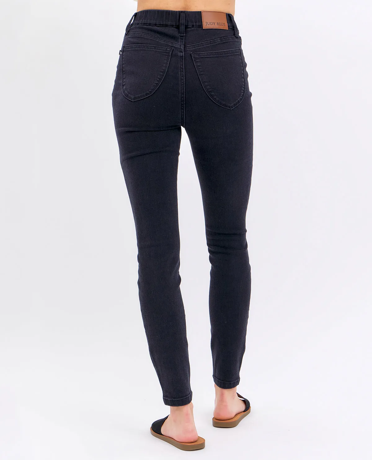 Judy Blue Plus High Waist Skinny Jean with Shield Pockets