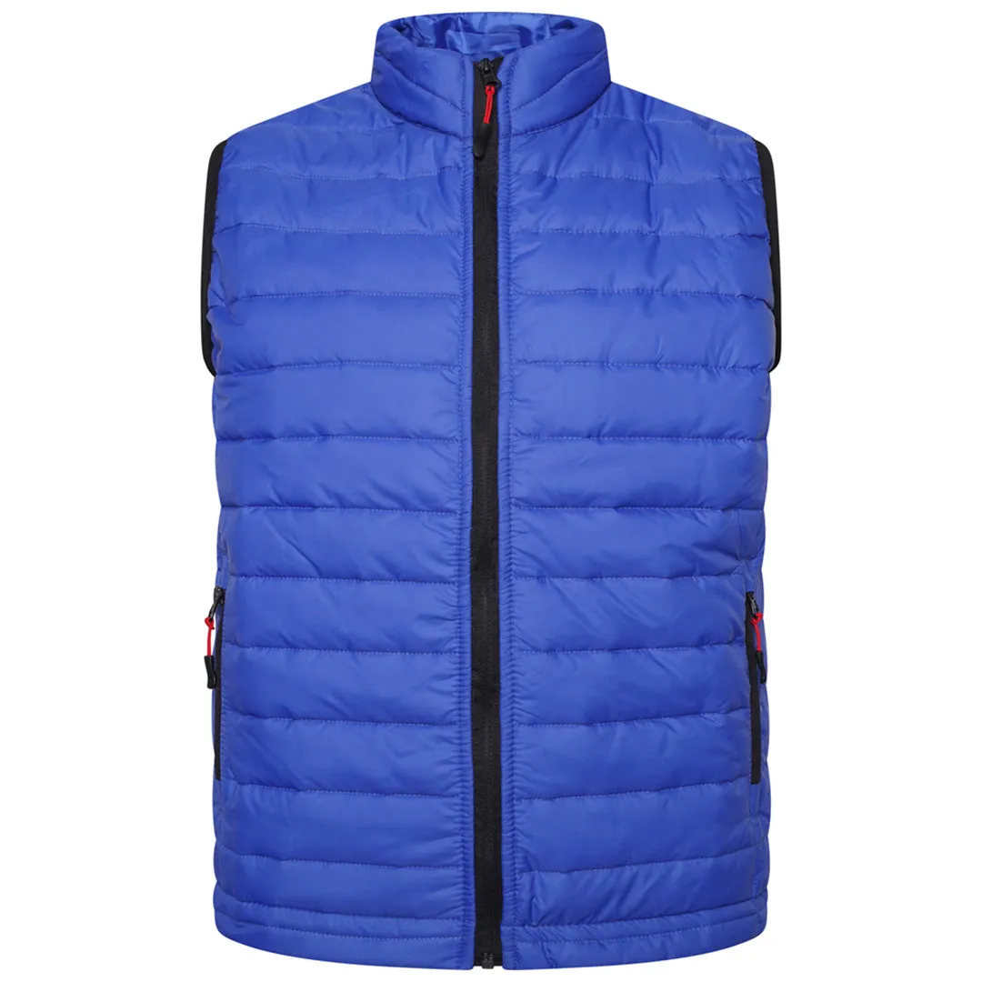 KAM Quilted Zip Thru Gilet