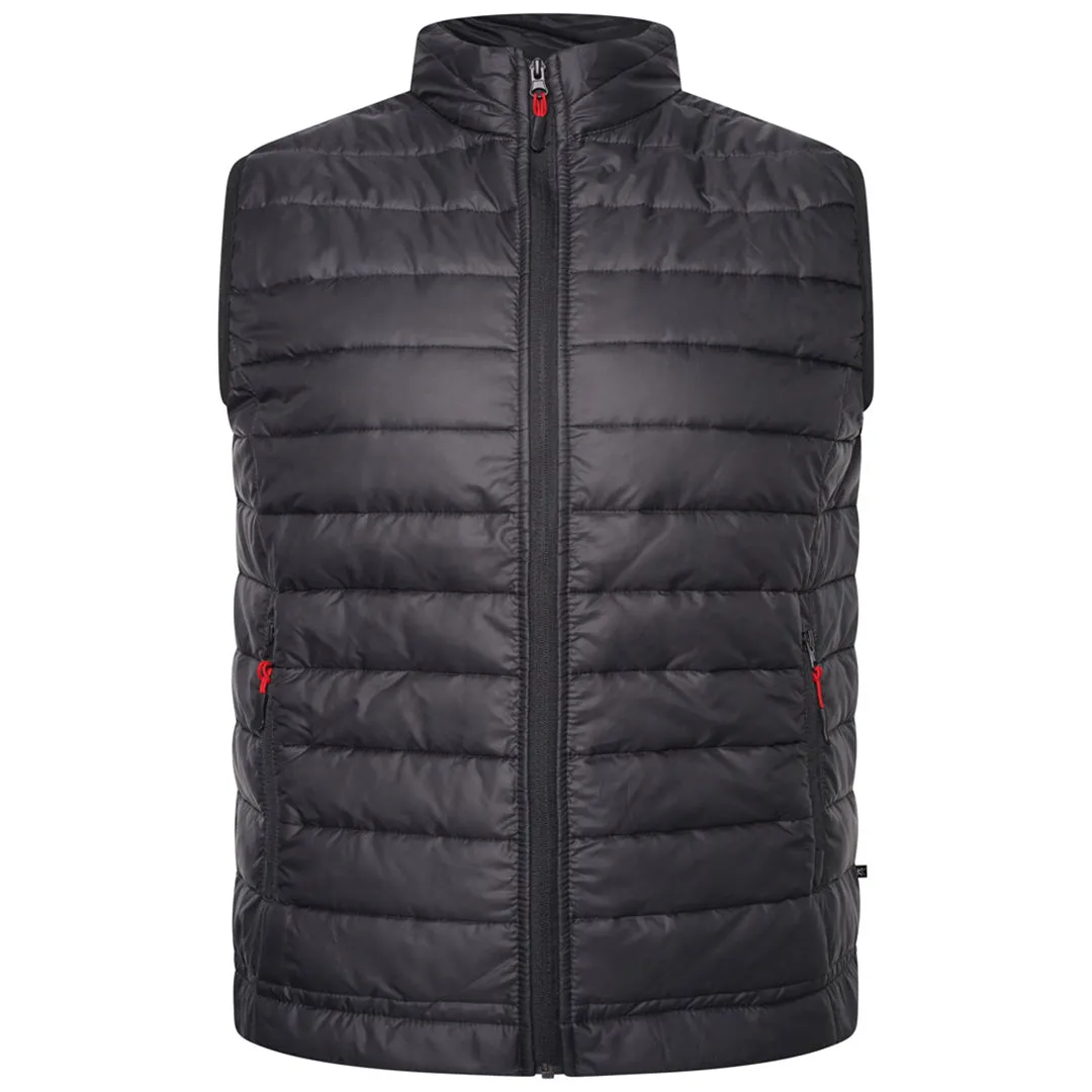 KAM Quilted Zip Thru Gilet