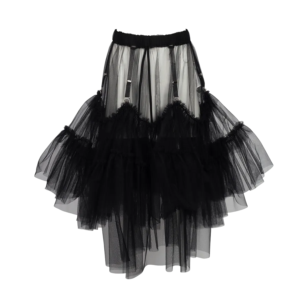 Layered Garter Belt Skirt