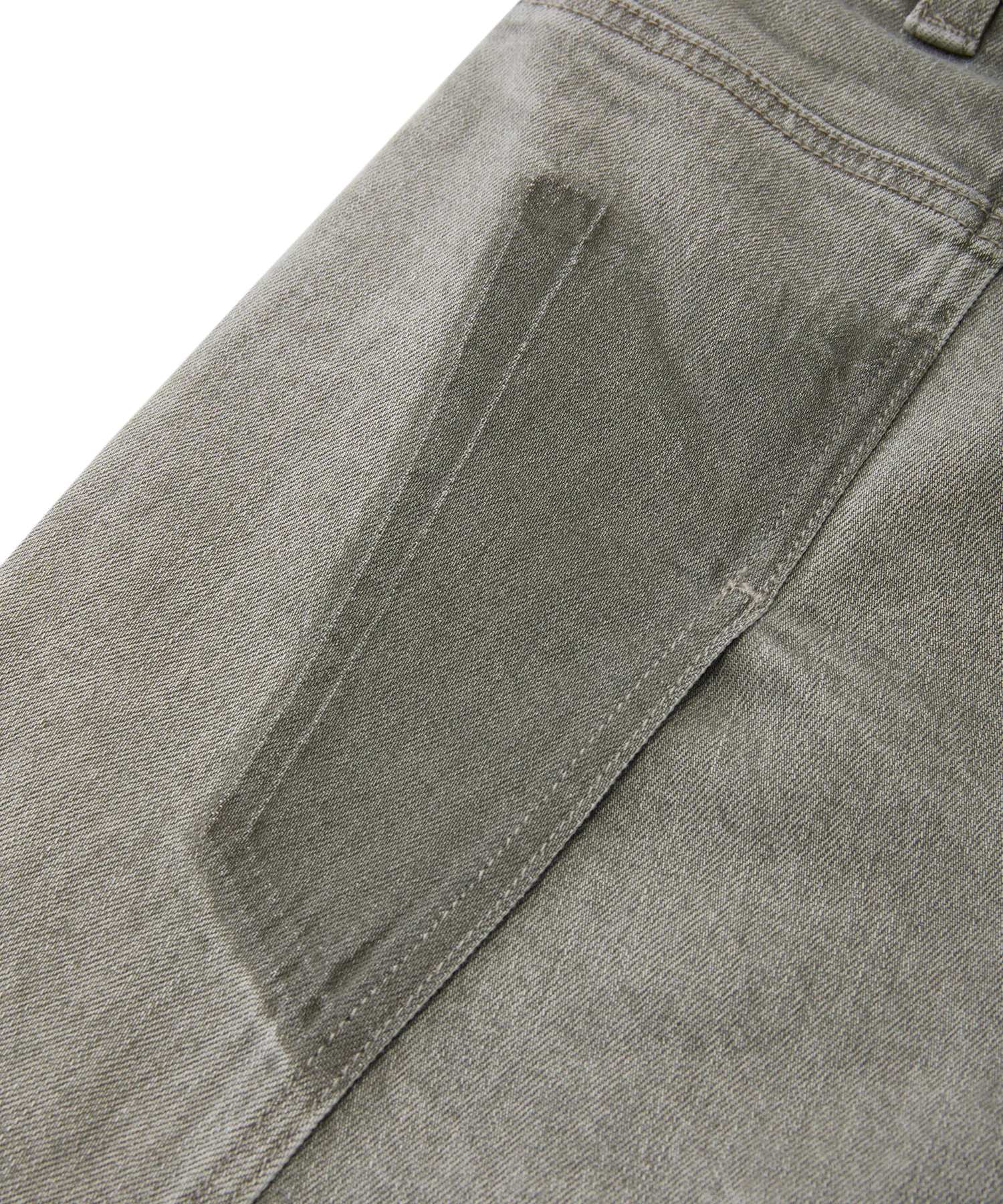 Layered Remake Denim Skirt