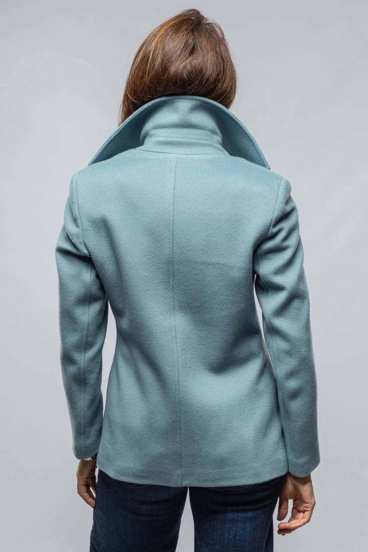 Liv Side Zip Wool Coat