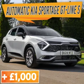 Low Mileage 2024 Kia Sportage  GT-Line S Hybrid   £1000