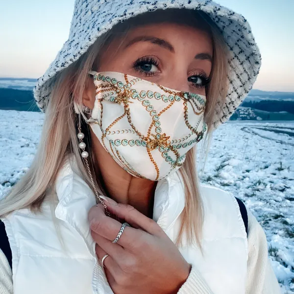 Maske aus Seide Catena Deluxe