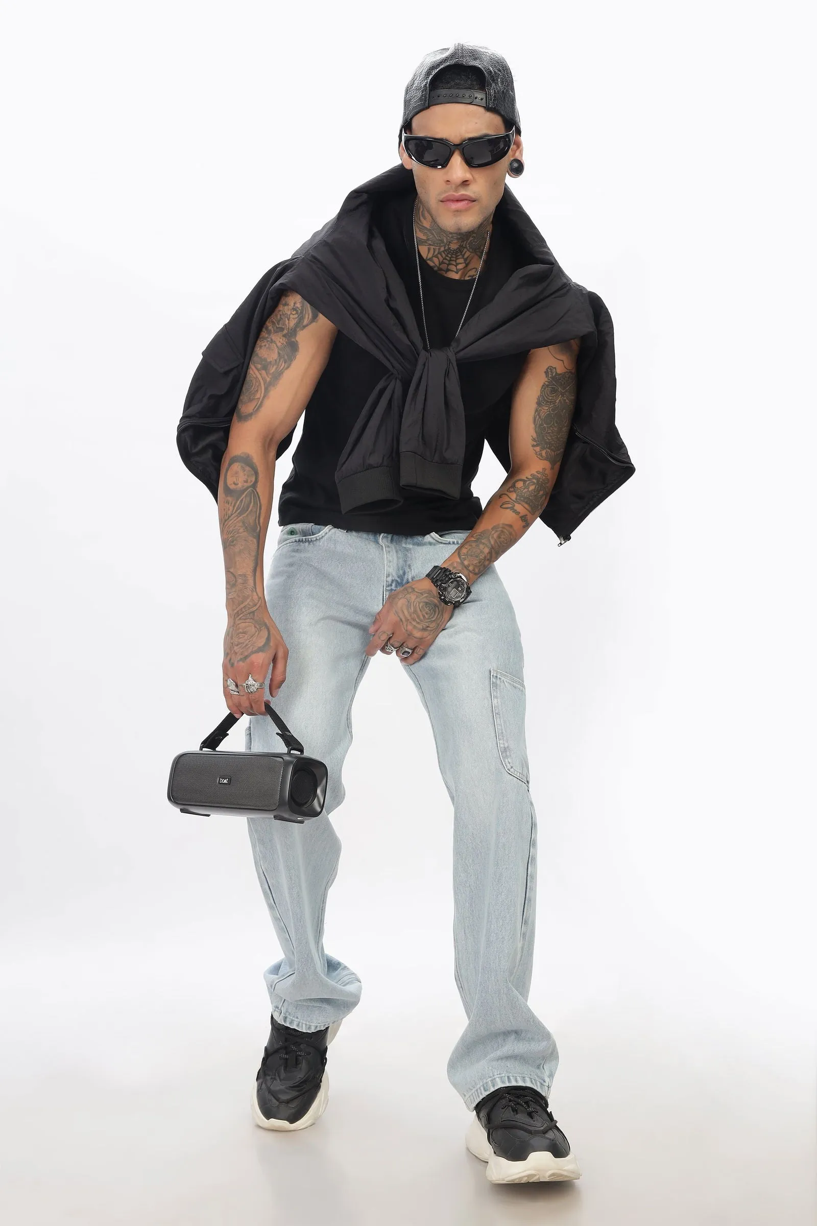 MEN'S CARPENTER JEANS-LIGHT BLUE WASH