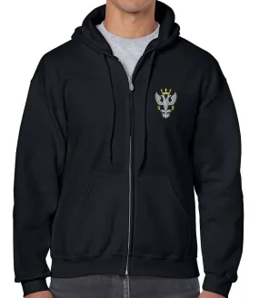 Mercian Regiment Unisex Full Zip Hoodie