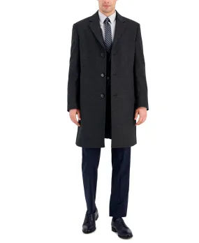 Michael Kors Mens Classic fit Overcoat Coat 48 R Grey
