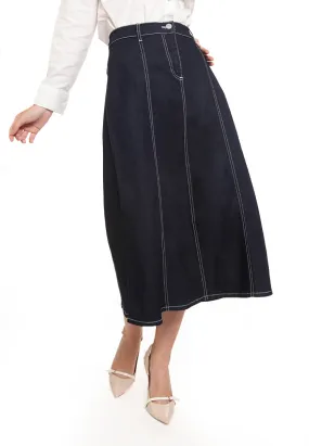 Midi A-Line Skirt 0A016