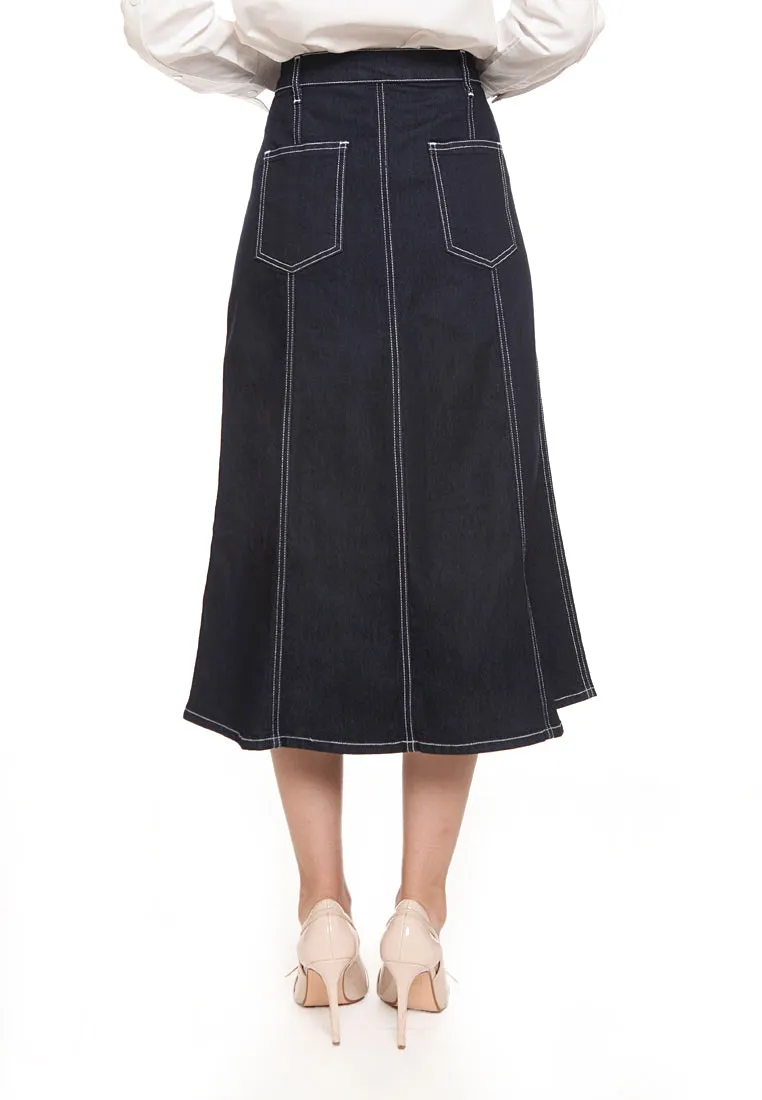 Midi A-Line Skirt 0A016