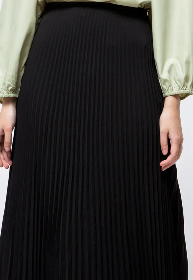 Midi Pleat Skirt