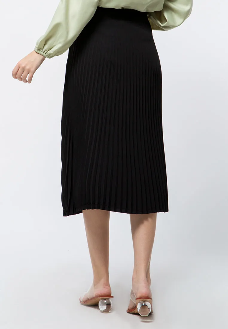 Midi Pleat Skirt