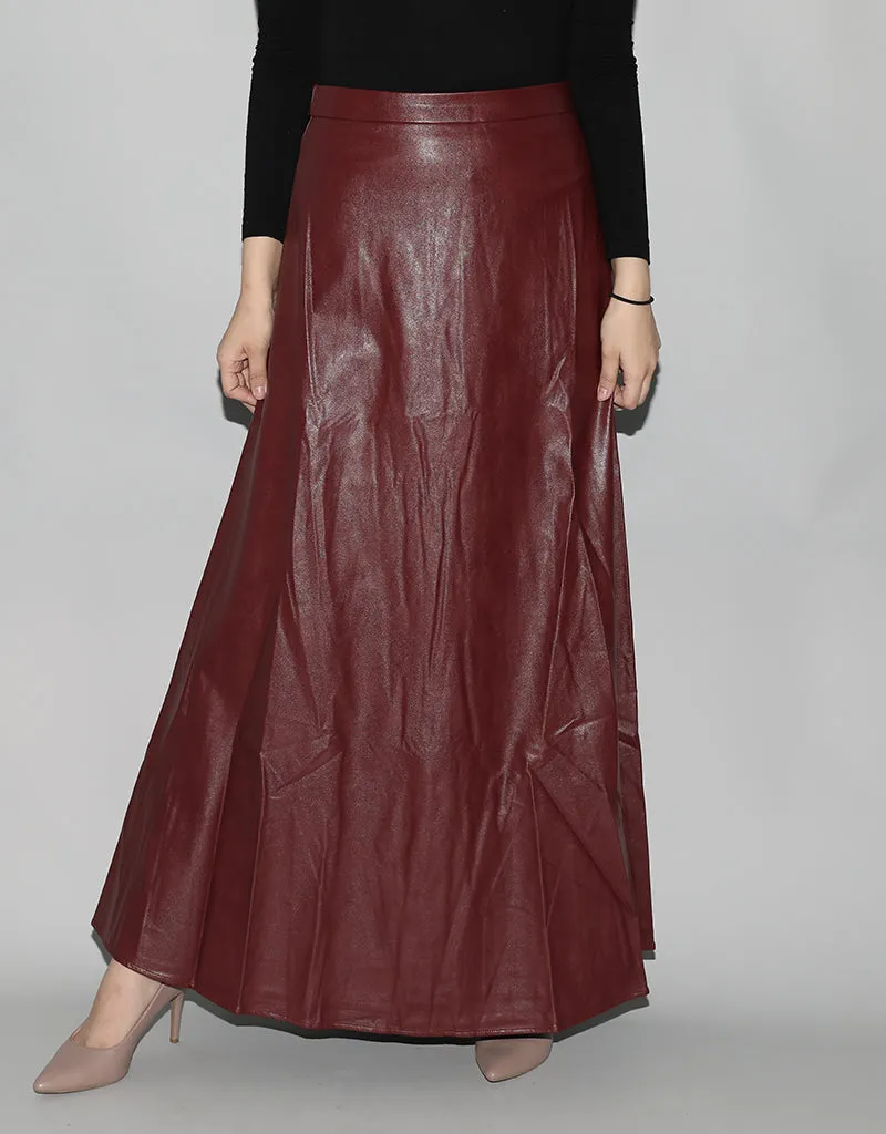 Modish Leather Skirt